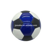 PVC machine stitched leather soccer ball